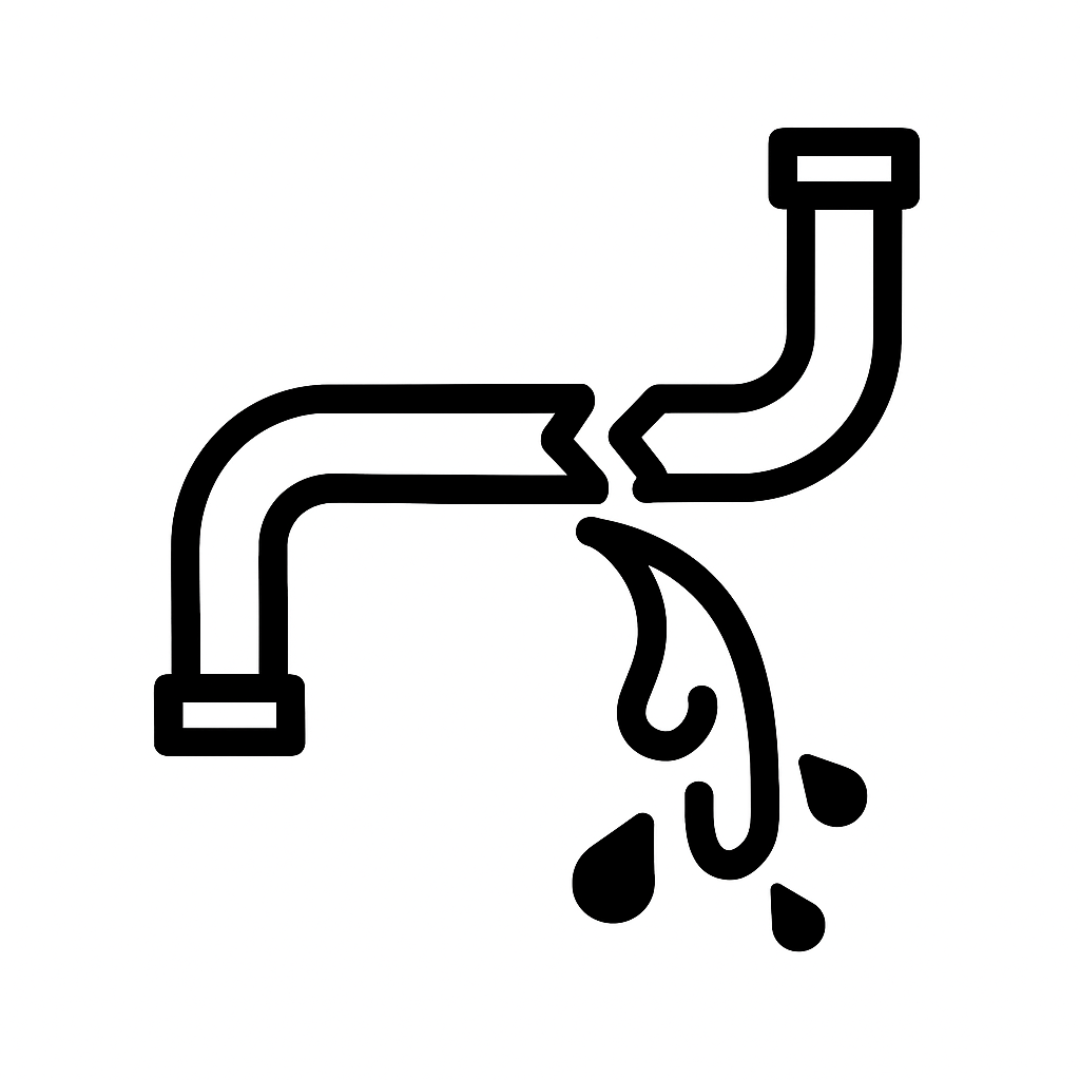 Broken pipe